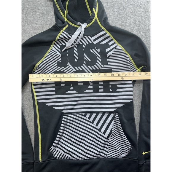 Nike women's hoodie‎ size XS Therma-fit black - Picture 3 of 8